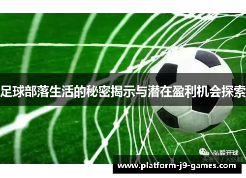 足球部落生活的秘密揭示与潜在盈利机会探索 足球部落生活的秘密揭示与潜在盈利机会探索
