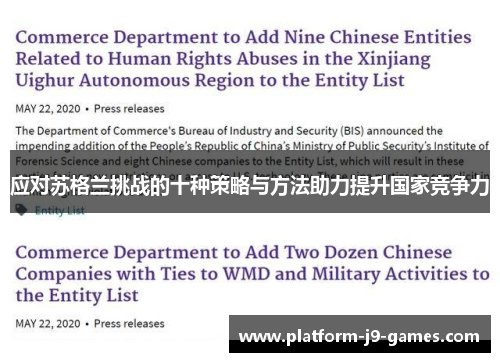 应对苏格兰挑战的十种策略与方法助力提升国家竞争力